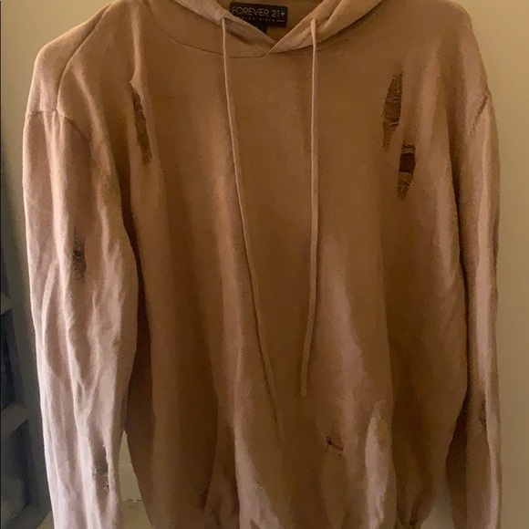 Tops - Distressed women’s hoodie